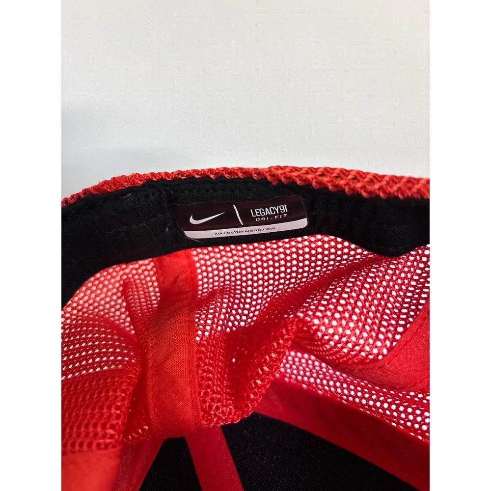 Nike Clemson Tigers Hat Dri-FIT Legacy91‎ Cap Kids Orange White Paw